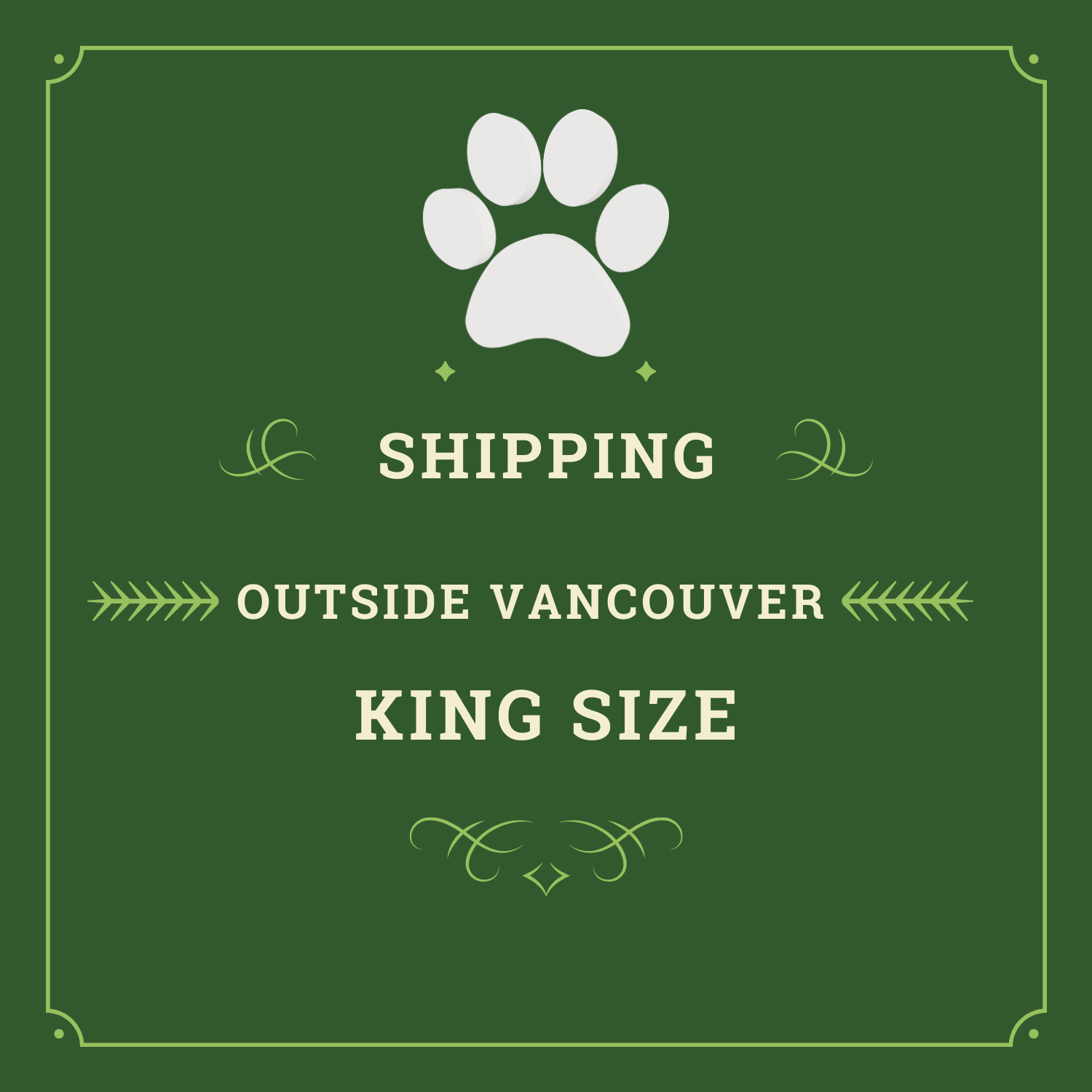 Outside of Vancouver King Tray Grass Refill for Shipping