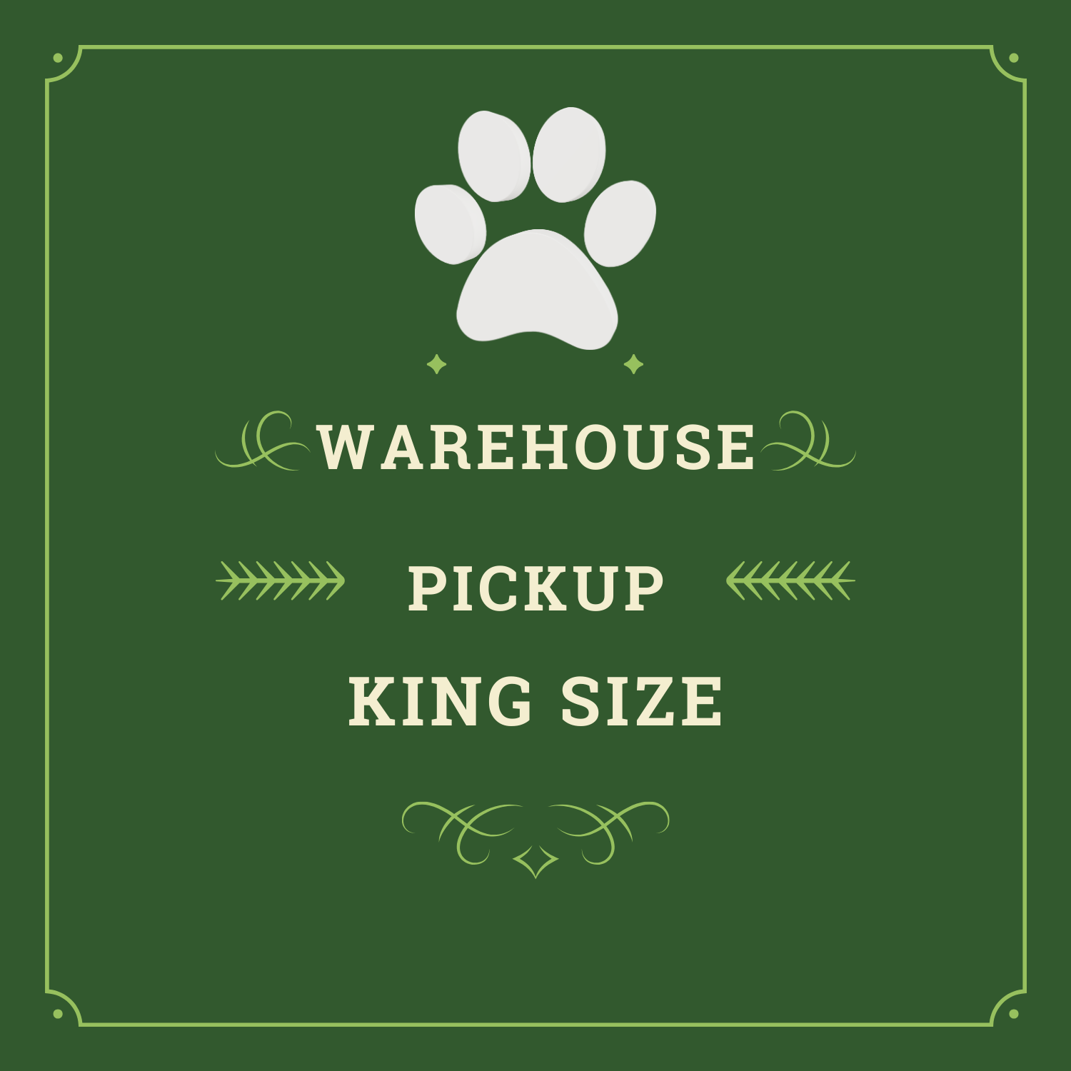 Pickup from Burnaby Warehouse King Refill Grass