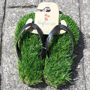 Grassy Flip Flops